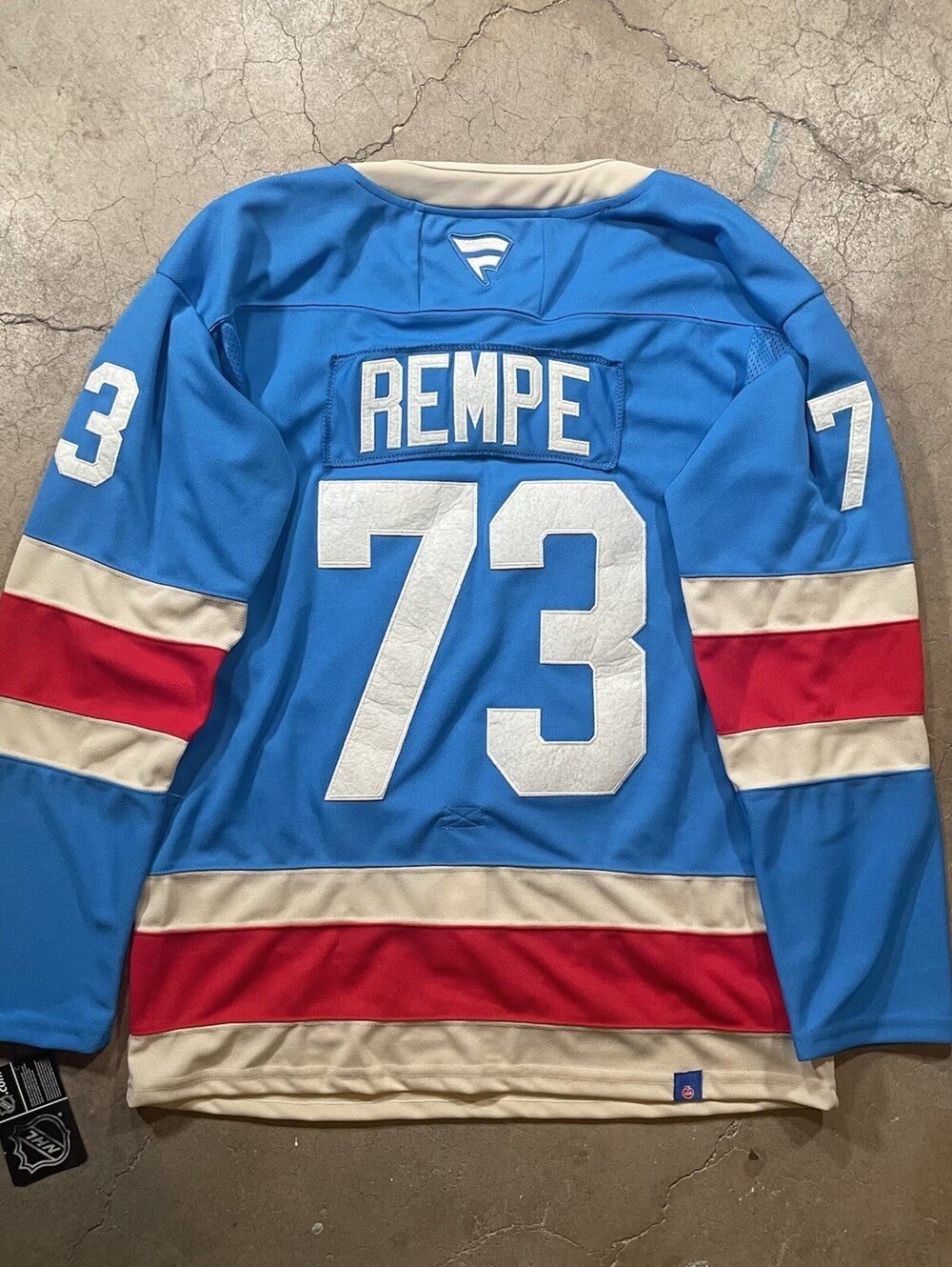 Matt Rempe New York Rangers Premium Centennial Jersey - Size 50